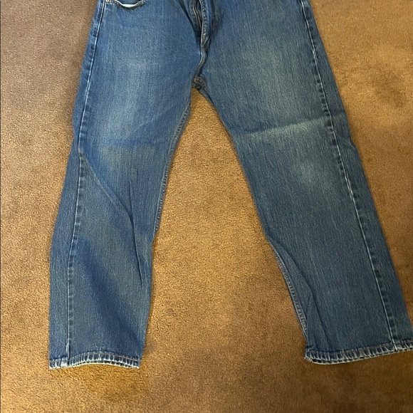 Levi's Relaxed Fit Blue Jeans 505 - Picture 2 of 5